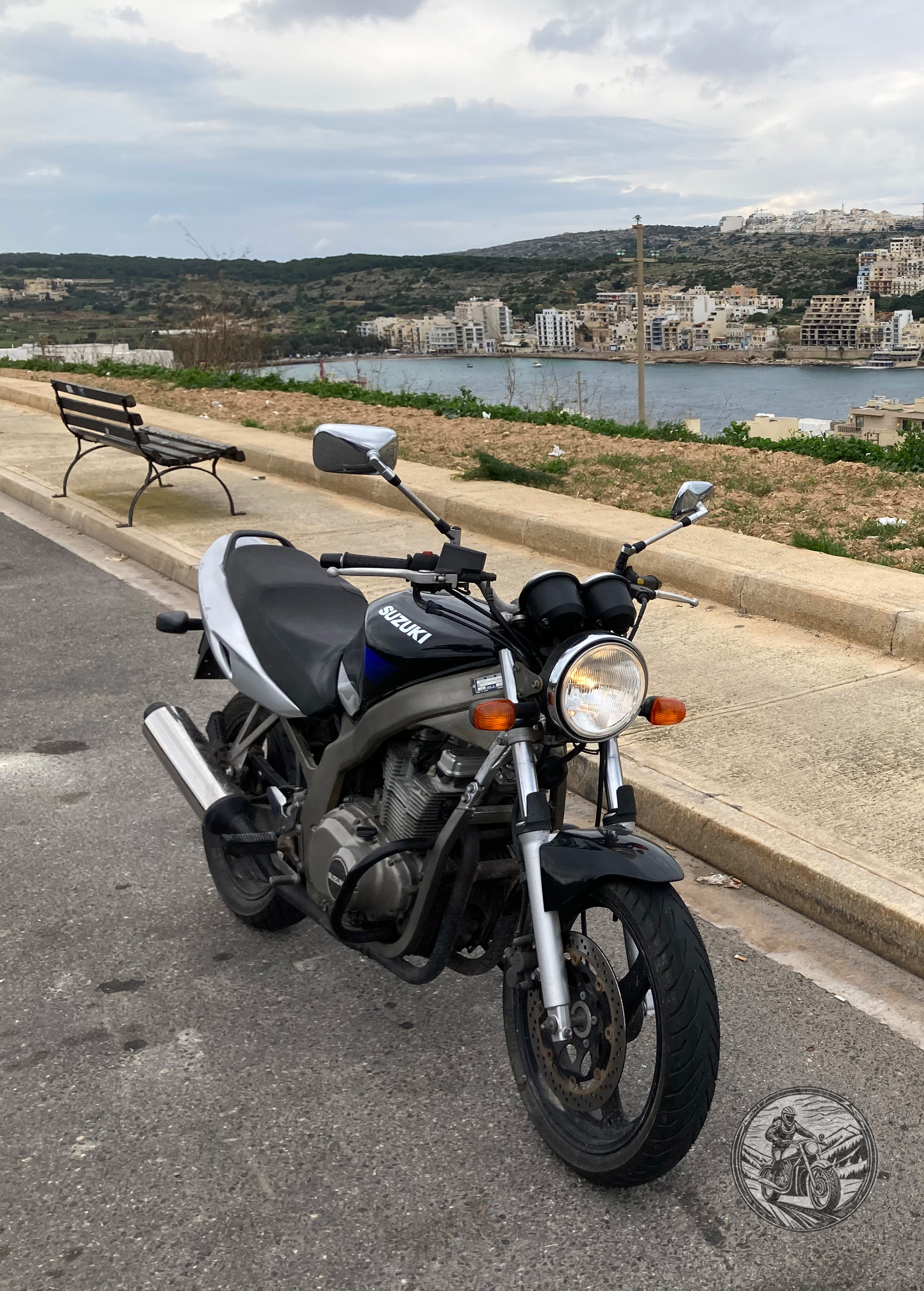Malta, Suziki Gs500, Cruisin Horizons Blog, Cruisin Horizons YouTube