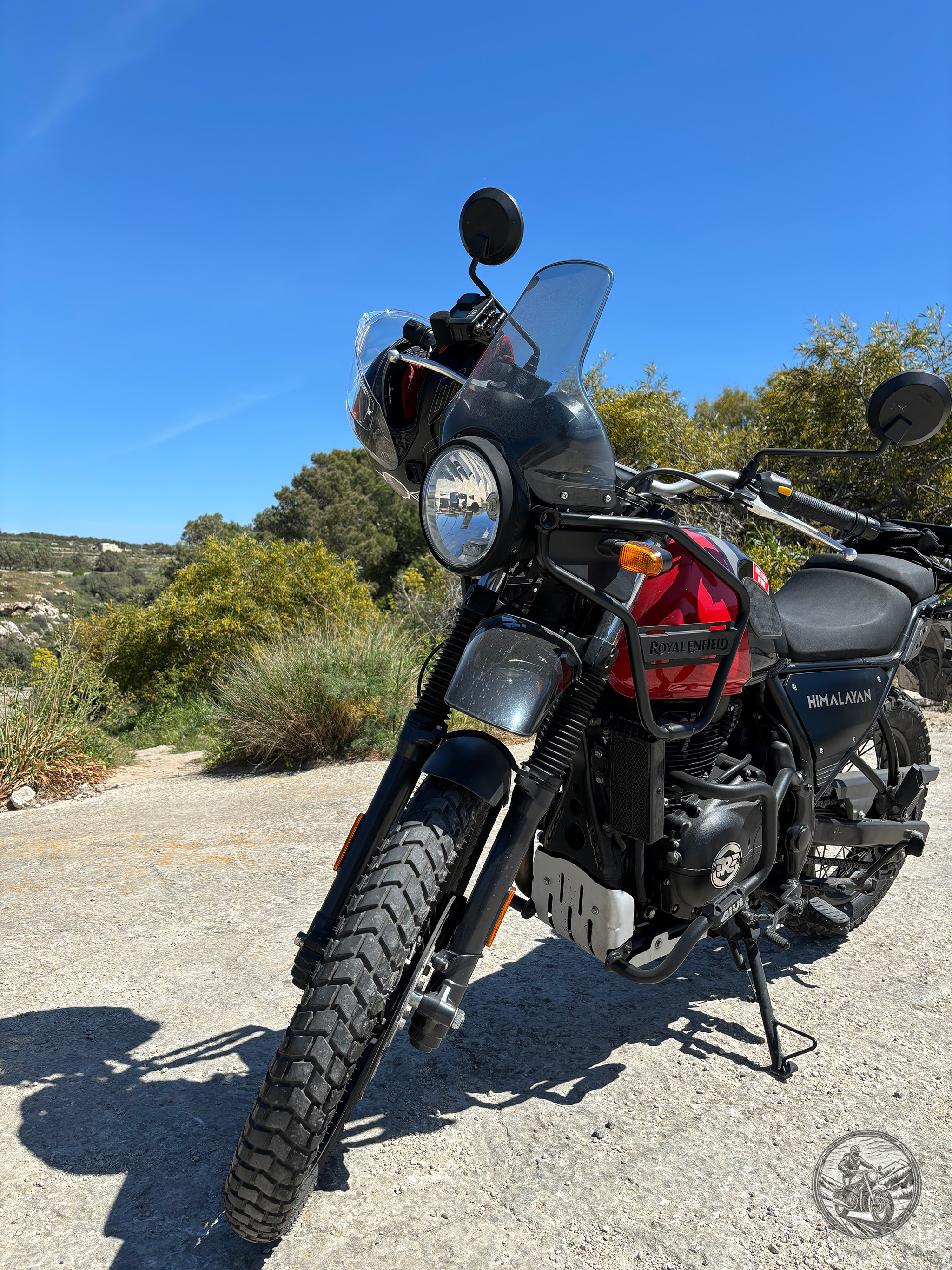 Malta, Royal Enfield himalayan 411, Cruisin Horizons Blog, Cruisin Horizons YouTube