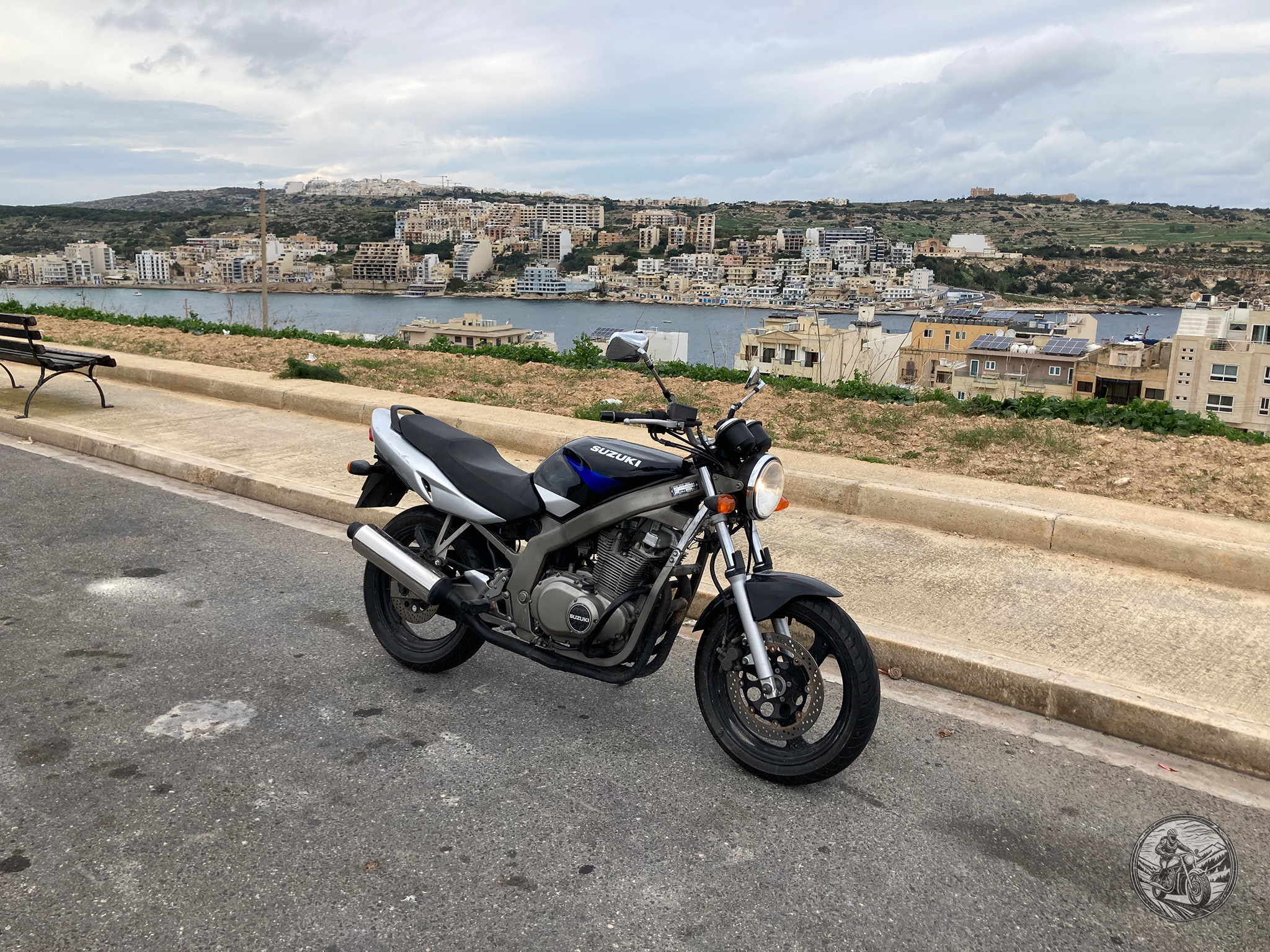 Malta, Suziki Gs500, Cruisin Horizons Blog, Cruisin Horizons YouTube